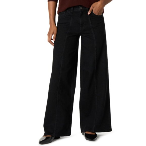 The Drop Women's Frida Relaxed Fit Jeans, Black, 35, Plus Size Black - Picture 3 of 9